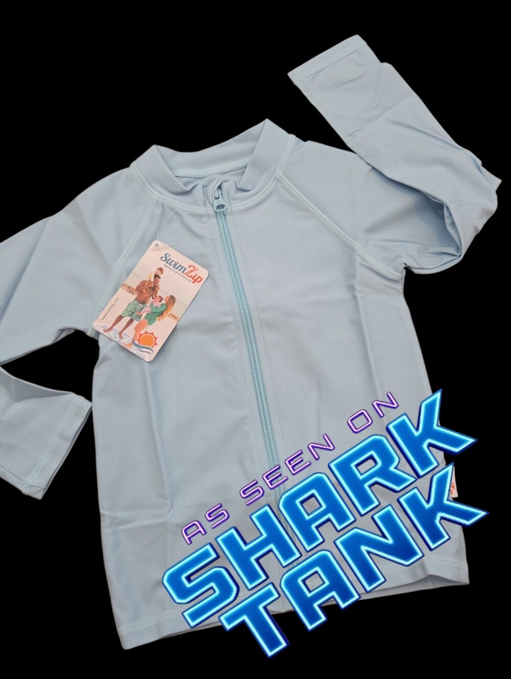 Shark Tank swimzip rashguard Girls 4T